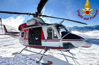 Valanga sul Monte Jafferau: intervento di vigili del fuoco e soccorso alpino